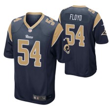 Los Angeles Rams Leonard Floyd Game #54 Navy Jersey