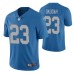 Detroit Lions Light Blue NO. 23 Jeff Okudah Vapor Untouchable Limited Jersey