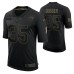 New England Patriots Kyle Dugger #35 Black Limited 2020 Salute To Service Jersey