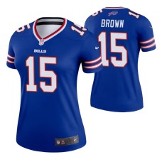 Women John Brown #15 Buffalo Bills Royal Legend Jersey