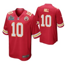 Kansas City Chiefs Tyreek Hill Super Bowl LIV Red Game Jersey