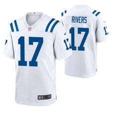 Philip Rivers Indianapolis Colts White Game Jersey Men