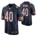 Chicago Bears Gale Sayers Game #40 Navy Hall of Fame Jersey