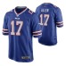 Buffalo Bills Josh Allen #17 Game Royal Jersey