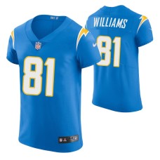 Los Angeles Chargers Mike Williams #81 Powder Blue Vapor Elite Jersey