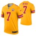 Men Harrison Butker Kansas City Chiefs Jersey Gold Inverted Legend