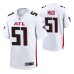 Alex Mack Atlanta Falcons White Game Jersey Men