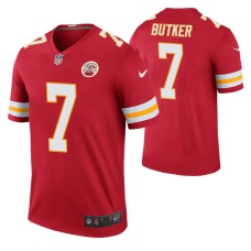 Nike Kansas City Chiefs #7 Harrison Butker Red Jersey Color Rush Legend