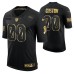 Men Denver Broncos No. 00 Custom Golden Limited Black Jersey