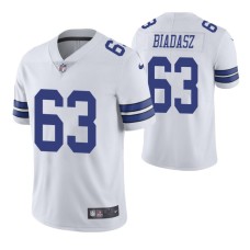 Cowboys Tyler Biadasz 2020 NFL Draft White Jersey Vapor Limited