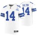 Men Dallas Cowboys Andy Dalton 60th Anniversary White Limited Jersey