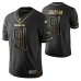 Chicago Bears Eddie Goldman Black Golden Edition Vapor Untouchable Limited Men Jersey