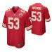 Men Kansas City Chiefs Anthony Hitchens Game #53 Red Jersey