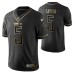 Los Angeles Chargers Tyrod Taylor 100th Season Jersey Black Gold Logo Edition