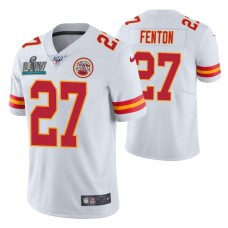 Rashad Fenton Kansas City Chiefs Super Bowl LIV Men White Vapor Limited Jersey