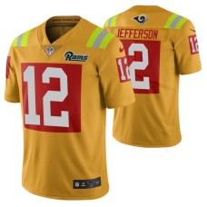 Los Angeles Rams Van Jefferson City Edition Gold Vapor Limited Jersey