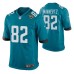 Jacksonville Jaguars #82 Chris Manhertz Teal Game Jersey