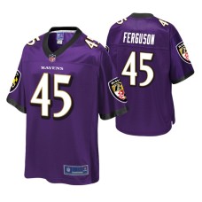 Baltimore Ravens Jaylon Ferguson Purple Pro Line Player Jersey