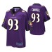 Baltimore Ravens Calais Campbell Purple Pro Line Jersey Men