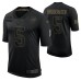 Teddy Bridgewater No. 5 Carolina Panthers Black Salute To Service 2020 Limited Jersey