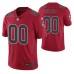 Men Atlanta Falcons #00 Custom Red Nike color rush Limited Jersey