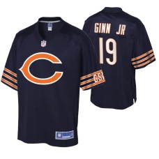 Men Chicago Bears Ted Ginn Jr. Team Icon Navy Jersey