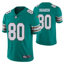 Miami Dolphins #80 Adam Shaheen Alternate Vapor Limited Aqua Jersey