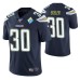 Los Angeles Chargers Austin Ekeler Navy 60th Anniversary Vapor Limited Men Jersey