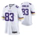 Men Minnesota Vikings #83 Tyler Conklin White Nike Game Jersey