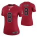 Atlanta Falcons Matt Schaub Women Red Color Rush Legend Jersey