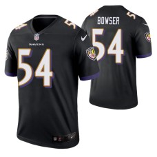 Tyus Bowser #54 Baltimore Ravens Black Legend Jersey