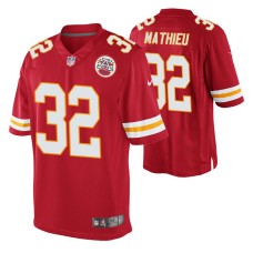 Men Kansas City Chiefs Tyrann Mathieu Red Game Jersey