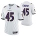 Men Baltimore Ravens Jaylon Ferguson White 100th Season Vapor Limited Jersey