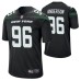 Men New York Jets #96 Henry Anderson Nike Black Player Game Jersey