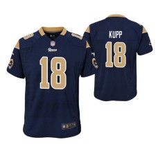 Youth Los Angeles Rams #18 Cooper Kupp Navy Nike Team Color Game Jersey