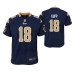 Youth Los Angeles Rams #18 Cooper Kupp Navy Nike Team Color Game Jersey