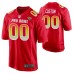 Men AFC Jacksonville Jaguars Custom 2019 Pro Bowl Nike Game Jersey Red