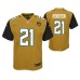 Youth Jacksonville Jaguars C.J. Henderson Color Rush Game #21 Gold Jersey