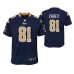 Youth Los Angeles Rams #81 Gerald Everett Navy Nike Team Color Game Jersey