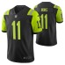 New York Jets Denzel Mims City Edition Black Vapor Limited Jersey