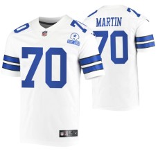 Men Dallas Cowboys Zack Martin 60th Anniversary White Limited Jersey