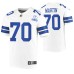 Men Dallas Cowboys Zack Martin 60th Anniversary White Limited Jersey