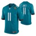 Jacksonville Jaguars #11 Marvin Jones Teal Game Jersey