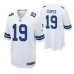 Men Dallas Cowboys #19 Amari Cooper Wihte Nike Game Jersey