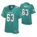 Miami Dolphins Michael Deiter Aqua Pro Line Player Jersey