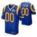 Men Los Angeles Rams Custom Super Bowl LIII Nike Game Jersey Royal