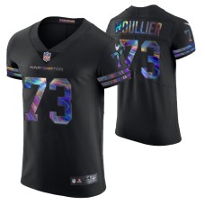 Washington Football Team Chase Roullier #73 Vapor Elite Black Jersey