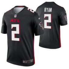 Men Matt Ryan #2 Atlanta Falcons Black Legend Jersey