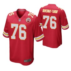 Men Kansas City Chiefs #76 Laurent Duvernay-Tardif Red Nike Game Jersey