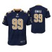 Youth Los Angeles Rams #99 Aaron Donald Navy Nike Team Color Game Jersey